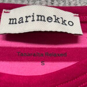 Marimekko Tasaraita Relaxed Short Sleeve Shirt